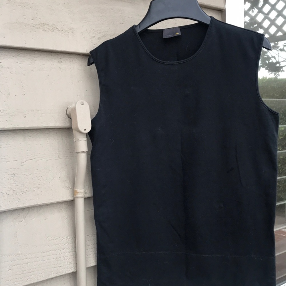 FENDI sleeveless cotton top